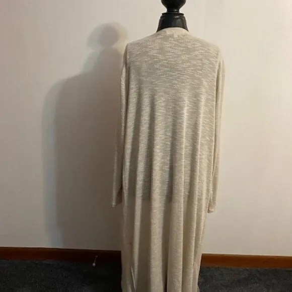 Wall Flower Beige Open cardigan, size 2X - Picture 2 of 3